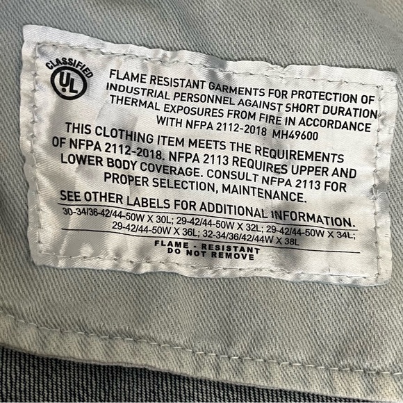 Ariat Jeans Mens W44 Blue Denim 44X32 M3 Loose FR Flame Resistant Western Cowboy - Picture 8 of 16